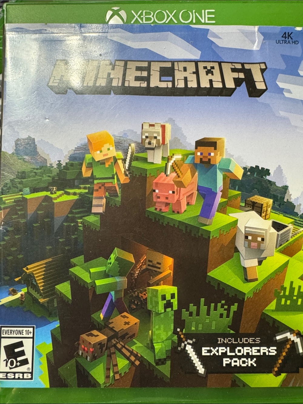 Microsoft Xbox One Minecraft - Green Cover